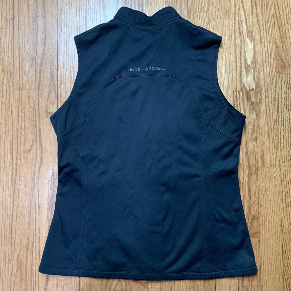 Under Armour Black Fleece Lined Vest - Large - Picture 2 of 8